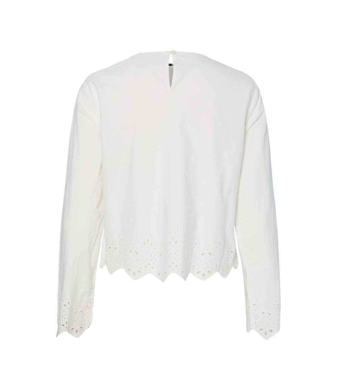 Blouse blanche femme pieces salmina-2