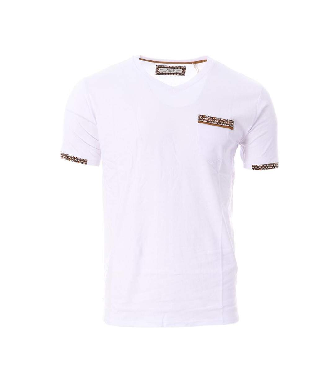 T-shirt blanc homme rms26 91277 - 3xl-1