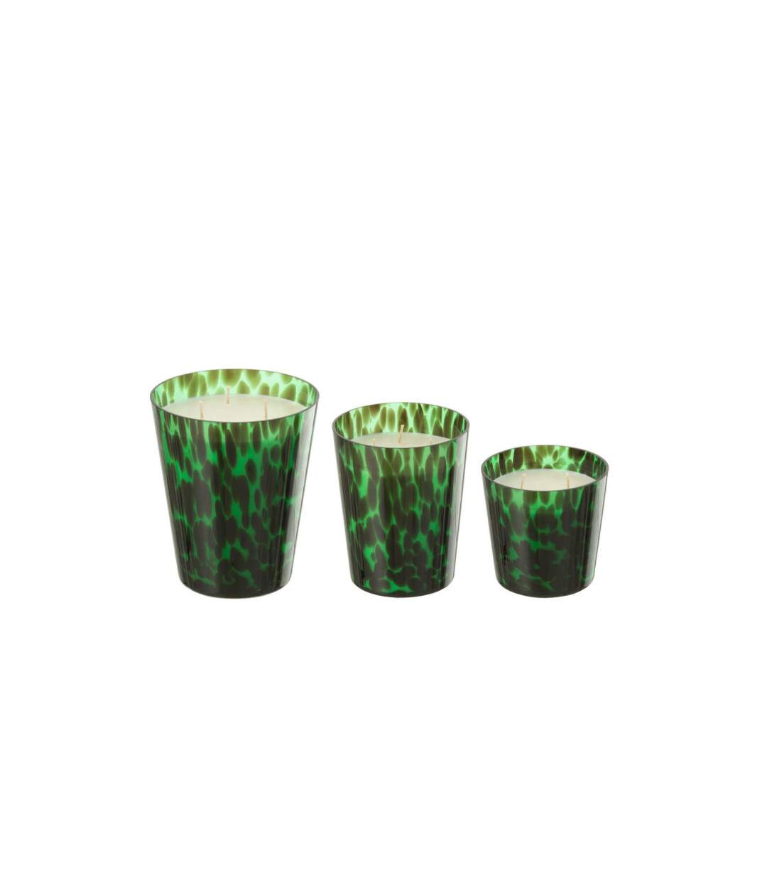 Bougie Parfumée Noa 16cm Bois de Santal Vert