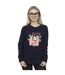 Disney Sweatshirt Femmes/Dames Minnie Mouse Spring Palms (Bleu marine) - UTBI28702-2