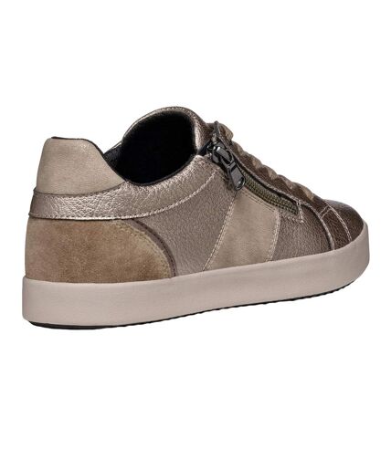 Baskets blomiee femme taupe Geox