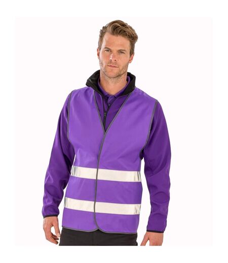 Gilet Haute Visibilité Enhanced Adulte Violet Result Core