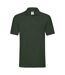 Polo Premium Adulte Vert Bouteille Fruit Of The Loom-1