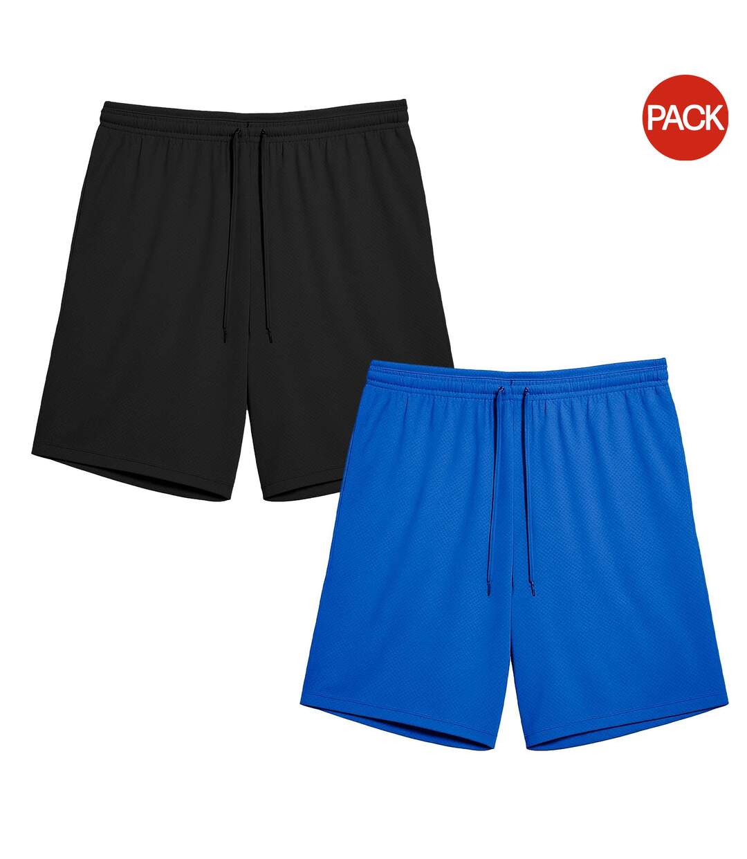 Shorts Homme Noir Bleu Keanu-1