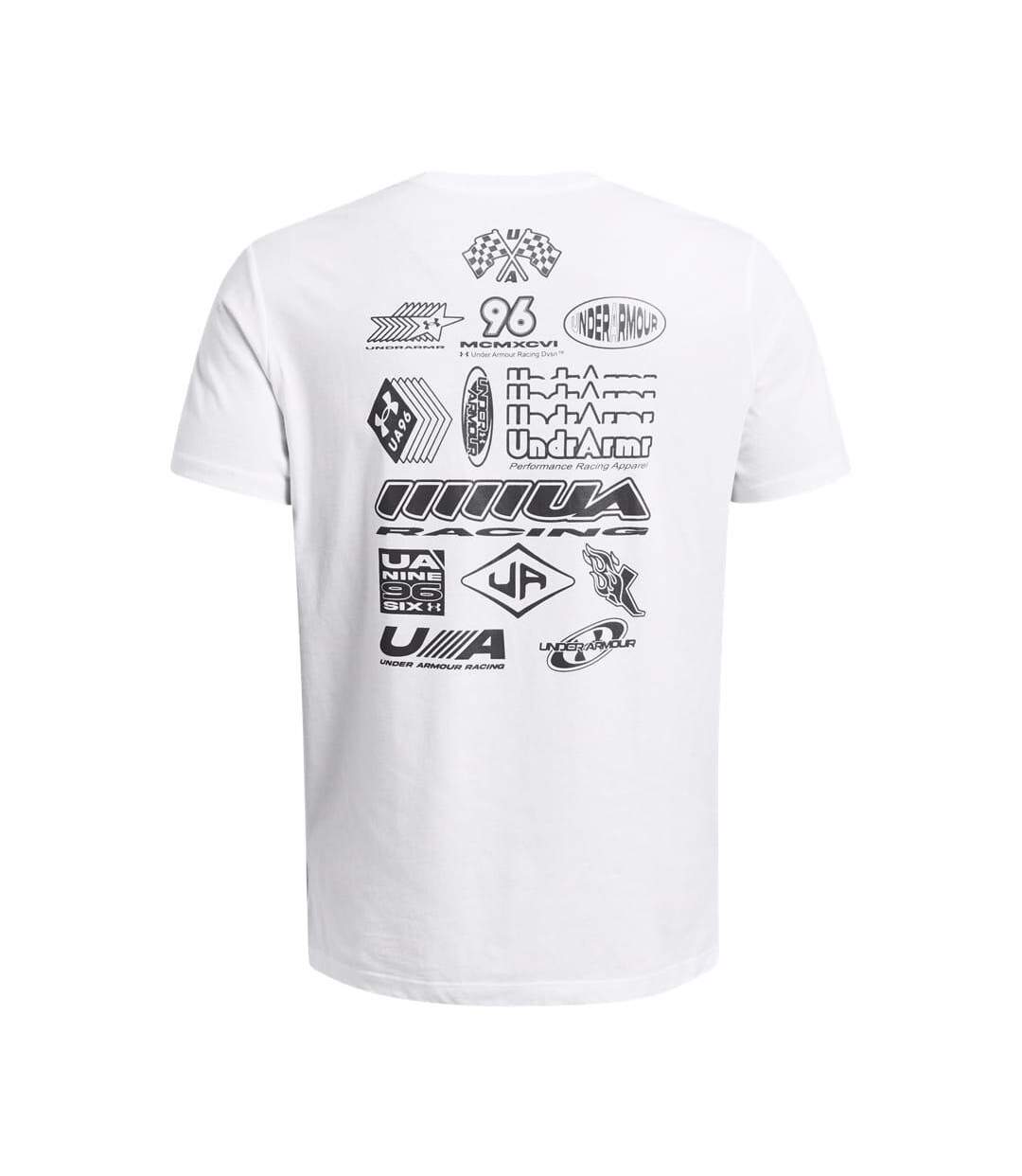 T-shirt manches courtes run anywhere homme blanc Under Armour-2