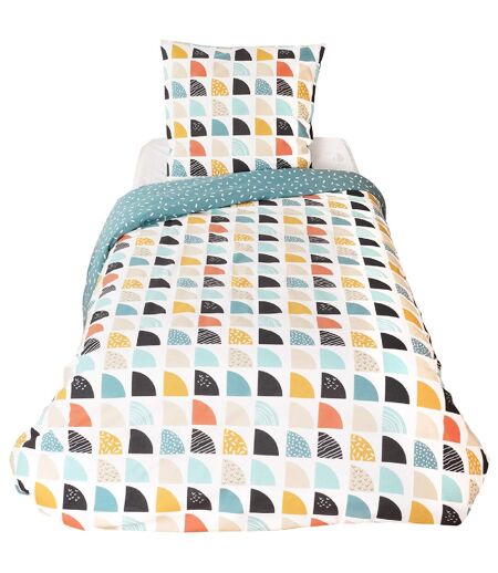 Parure de lit BLUE en polycoton