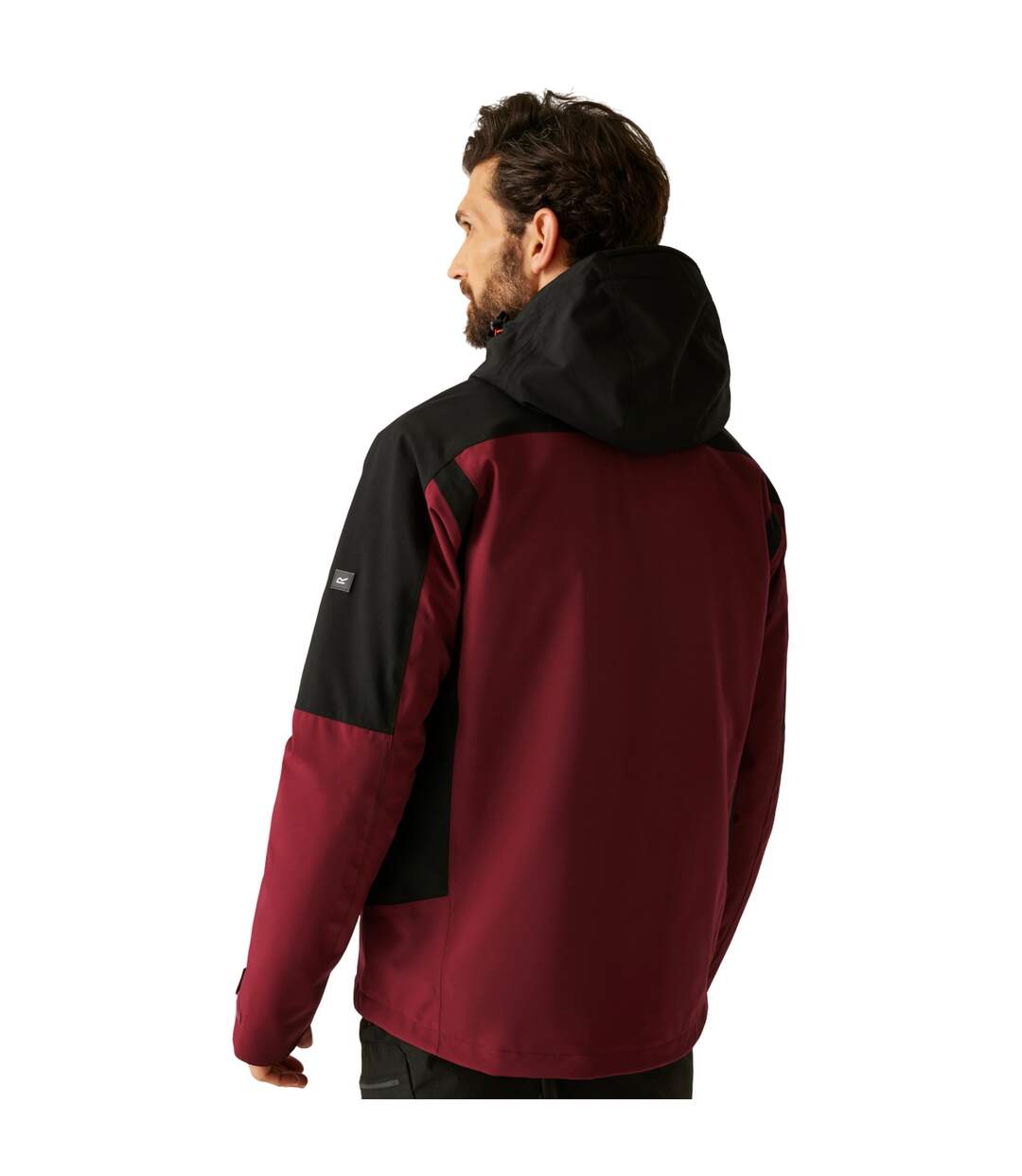 Veste 3-en-1 Wentwood Homme Pourpre Foncé Noir Regatta-1