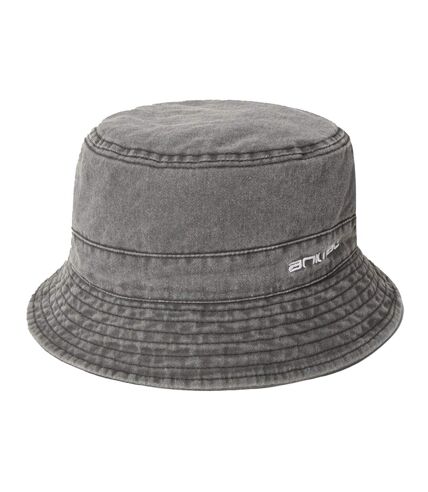 Mens sean natural bucket hat black Animal