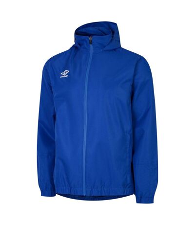 Umbro Mens Total Training Waterproof Jacket (Royal Blue/White)