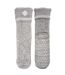 Isotoner Chaussettes d'intérieur homme maille fourrées - picots antidérapants-2