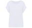 T-shirt écoresponsable manches à revers - Femme - PAT309 - blanc-1