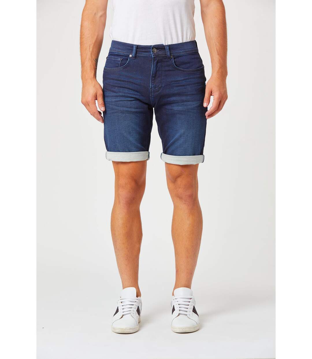 Short NANOT Tropical blue brushed-1