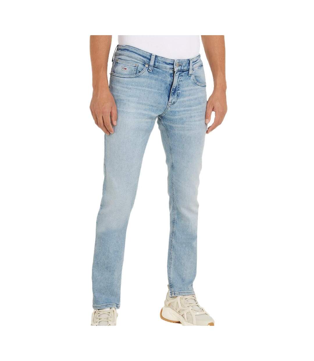 Jean Slim Bleu Clair Homme Tommy Hilfiger Scanton DM0DM18730 - W32-L34-1