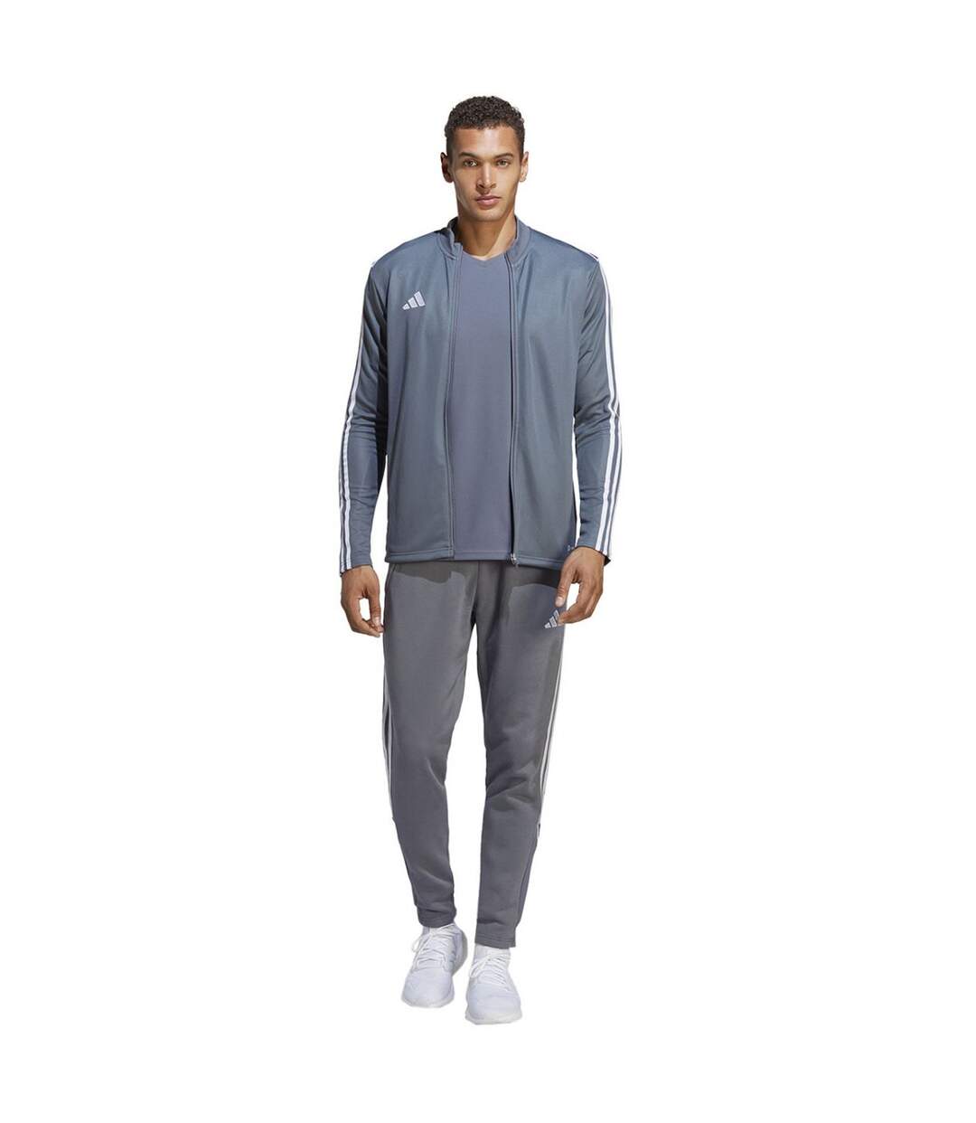 Pantalon De Jogging Tiro League Homme Gris Argenté Adidas-4