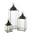 Lanterne Design en Verre Hagrid 57cm Noir-3