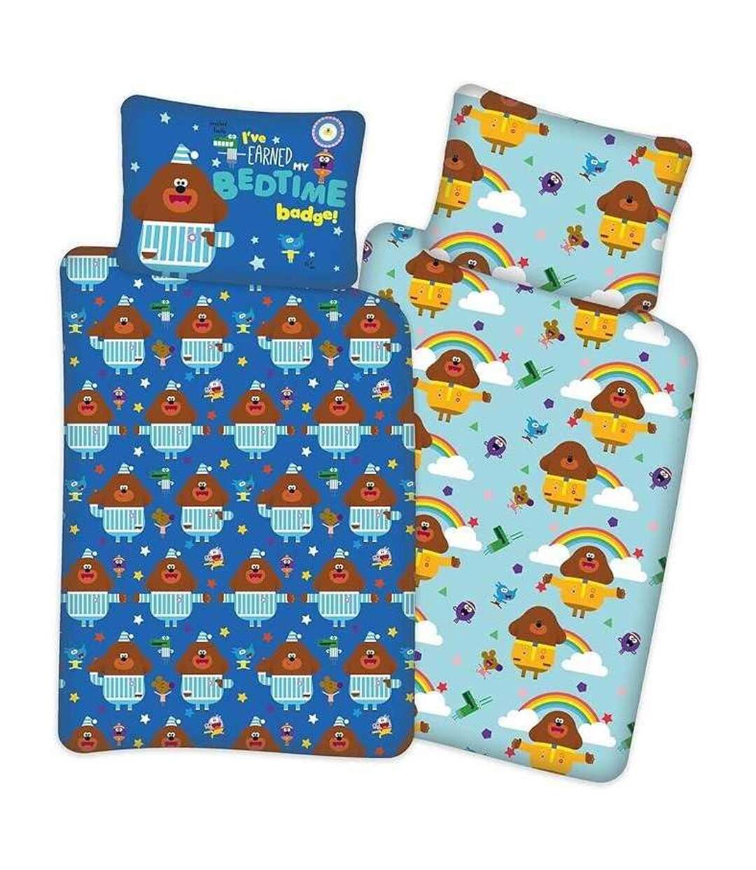 Hug Reversible Duvet Set Multicoloured Hey Duggee-3