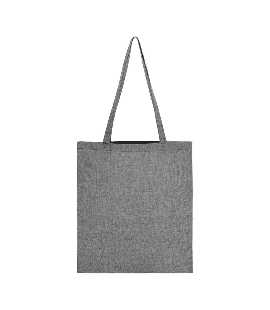Tote Bag Taille Unique Noir Chiné SG Accessories-2