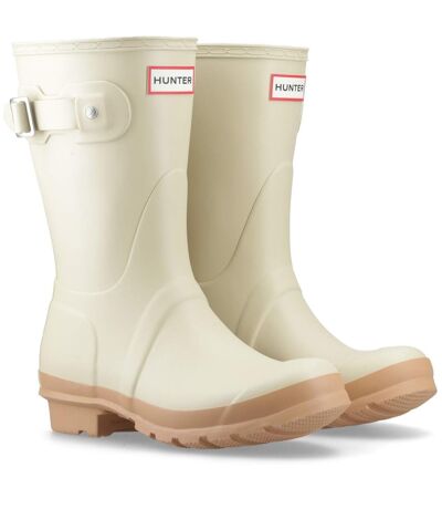 Unisex Adult Original Short Wellington Boots Gravel Biscuit Hunter