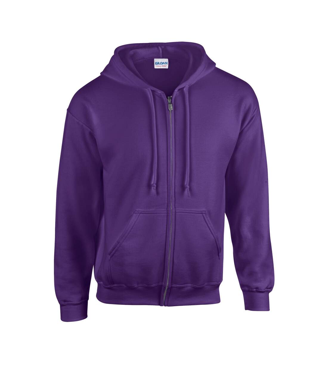 Mens heavy blend hooded sweatshirt purple Gildan