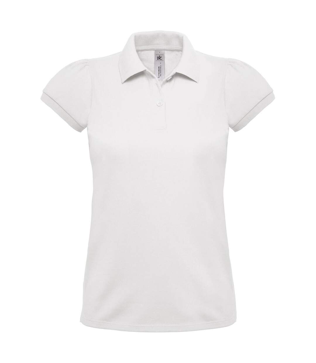 Polo lourd manches courtes - femme - PW460 - blanc-2