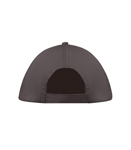 Buzz 5 Panel Baseball Cap Stone Grey MidOcean