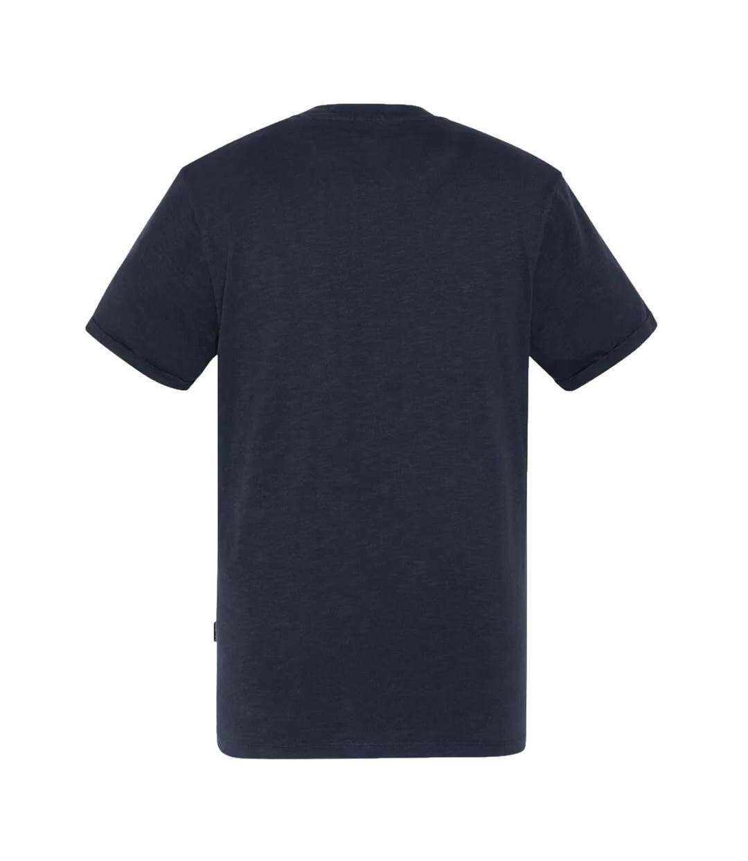 T-Shirt marine homme schott tskea1-2