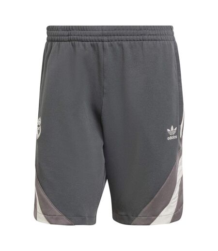 Short Motif/style Real Madrid Cf Homme Gris Foncé Adidas