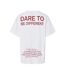 T-shirt blanc femme pieces fonda-2