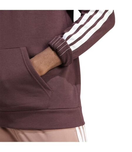 Sweat À Capuche Motif/style Universitaire Homme Rubis Adidas
