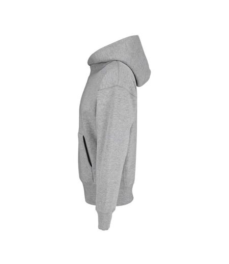 Sweat À Capuche Origin Adulte Gris Chiné SOLS