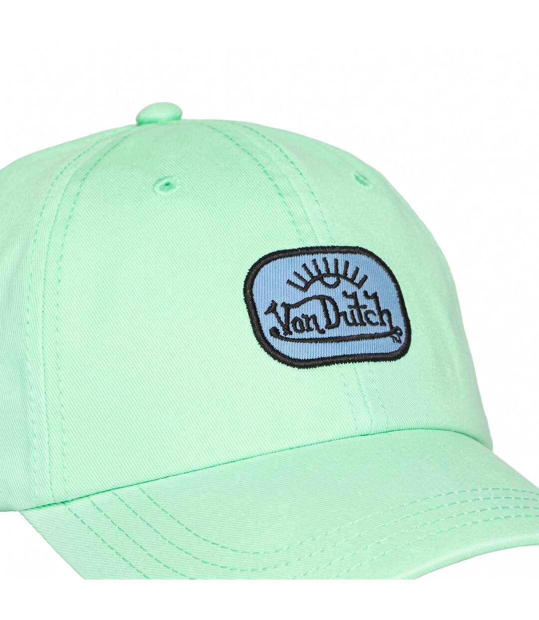 Casquette daddy cap avec écusson Log Mint Vondutch-3