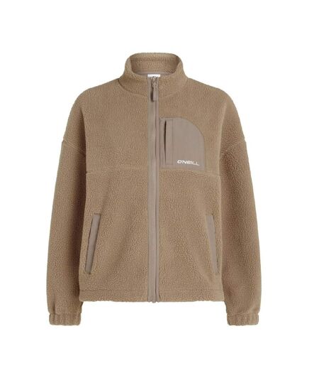 Veste sherpa marron homme o'neill high pile fleece