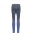 Womens/ladies seamless fade out leggings navy/blue marl Tombo