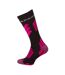 Chaussettes In-line Adulte Noir Rouge Rose Sportrebel-3