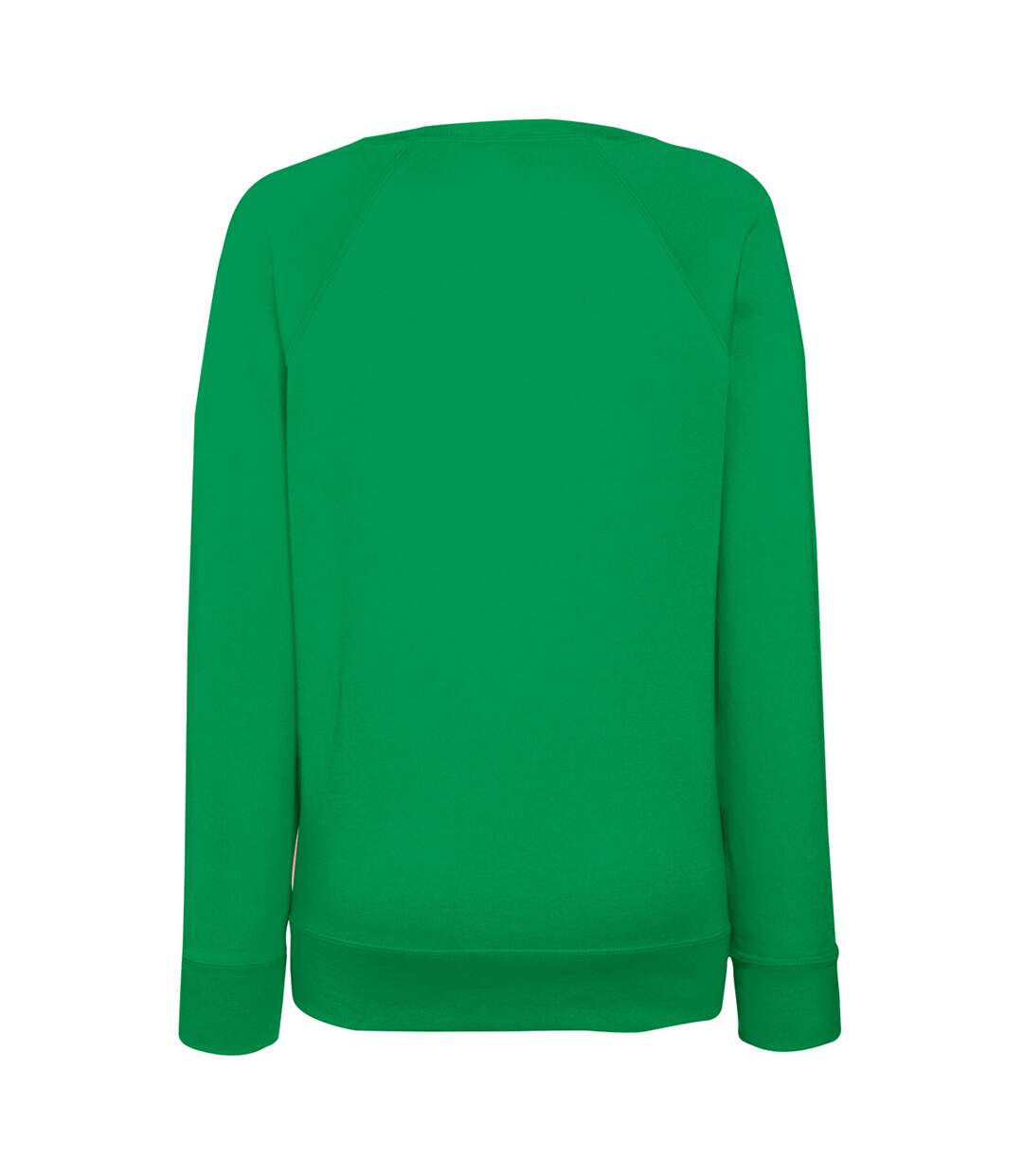 Sweatshirt à manches raglan femme vert tendre Fruit of the Loom-2