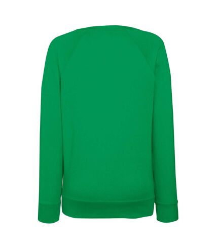 Fruit of the Loom - Sweatshirt à manches raglan - Femme (Vert tendre) - UTBC2656