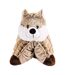 Bouillotte Coussin Micro-Ondable 34cm Marron-1
