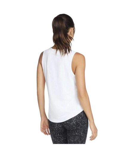 Womens/ladies Stride Performance Performance Tank Top White Skechers