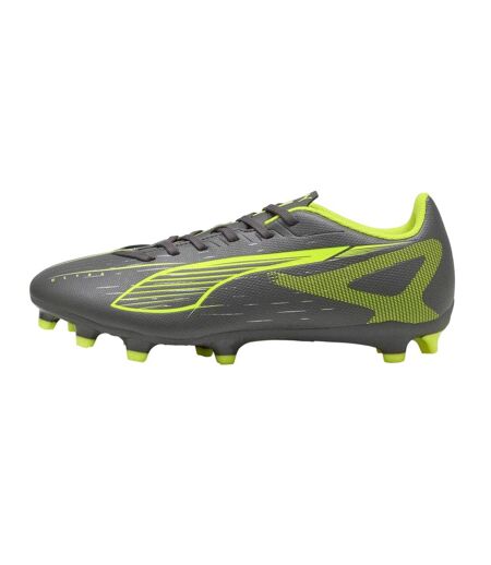 Womens/ladies Ultra 5 Play Firm Ground Football Boots Matt Silver Puma