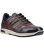 Baskets Motif/style Flèche Homme Bleu Marine Brun Clair POD-1