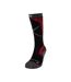 Chaussettes De Hockey Pro Vapor Adulte Noir Rouge Bauer-3