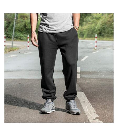 Build Your Brand Mens Heavy Sweatpants (Black) - UTRW5678