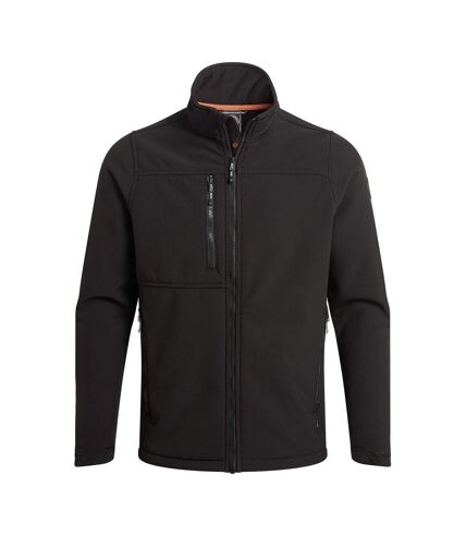 Craghoppers Mens Whitby Soft Shell Jacket (Black)