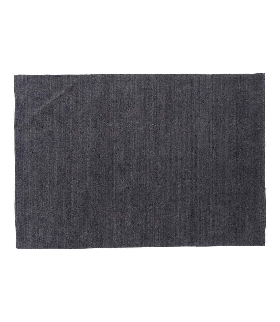 Tapis Déco en Laine Ulla 252x350cm Gris Foncé-1