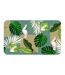 Tapis Imprimé Cacatoes 45x75cm Vert-1