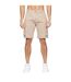 Short à poches frentons homme beige gris Crosshatch