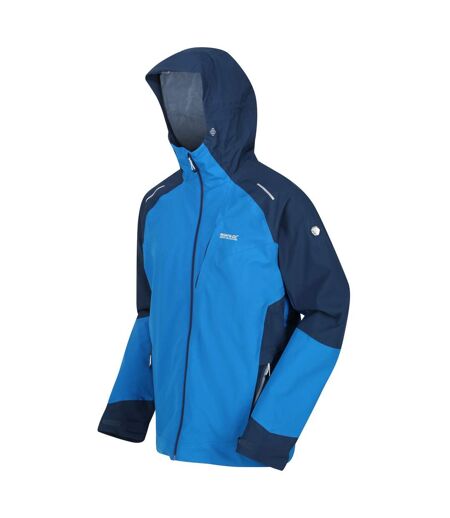 Regatta Mens Highton Pro Waterproof Jacket (Imperial Blue/Moonlight Denim)