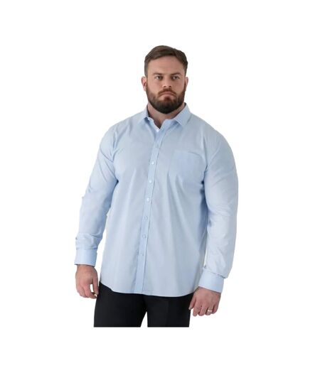 Mens Oliver D555 Stretch Shirt Sky Blue Duke