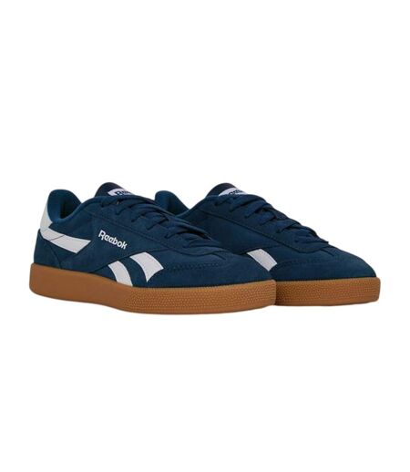 Baskets Motif/style À Rayures Smash Edge Adulte Bleu Marine Blanc Reebok
