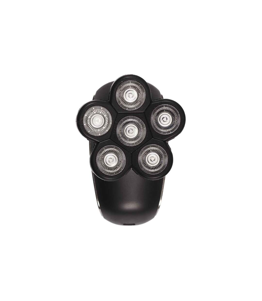 Rasoir avec 6 Têtes Flottantes USB 10cm Noir-2